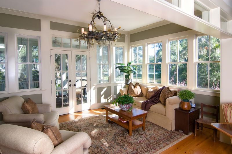 Elegant Sunroom Interior Setup